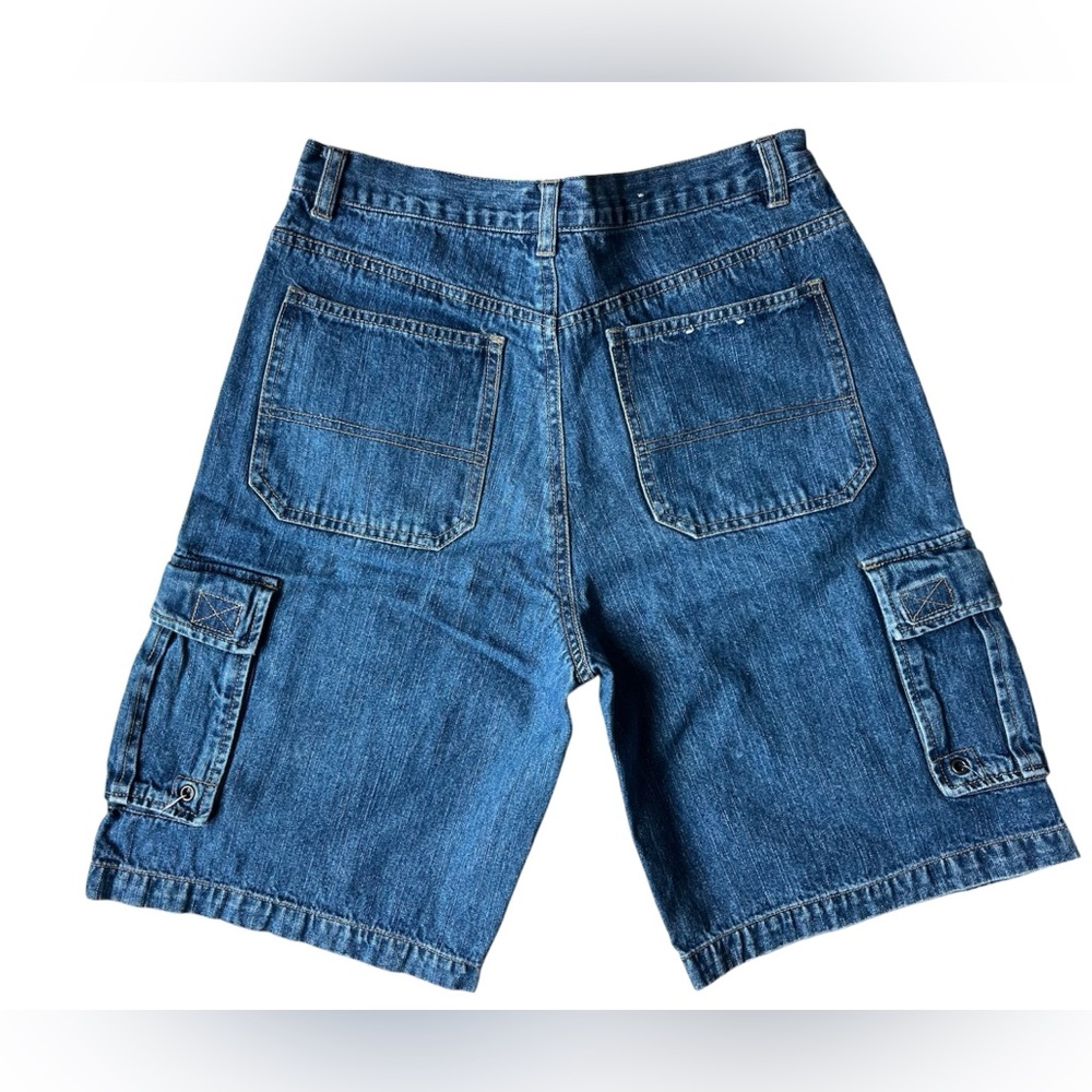 VINTAGE ARIZONA DENIM CARGO BAGGY JEANS COTTON WAIST 29